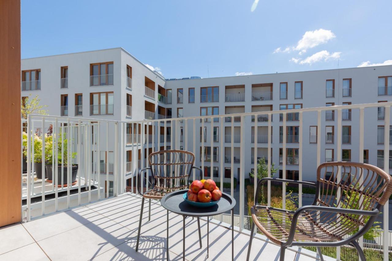 Modern Apartment With Balcony Warsaw Mokotow Aignera By Noclegi Renters Luaran gambar